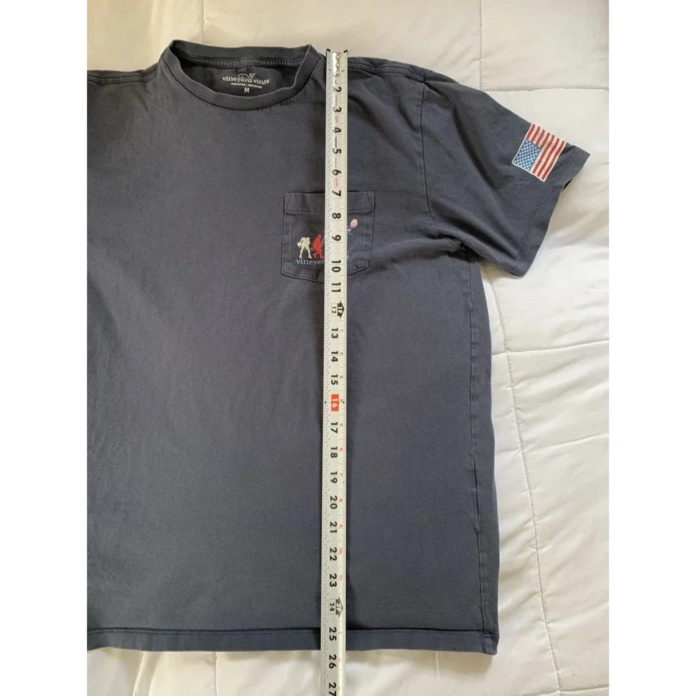 Vineyard Vines Mens Size Medium T Shirt Short Sleeve Basketball - Picture 6 of 9